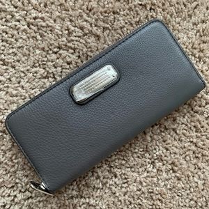 Grey MARC by Marc Jacobs zip wallet